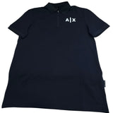 Polo Armani Exchange Azul Hombre