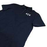 Polo Armani Exchange Azul Hombre