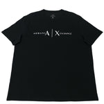 Playera Armani Exchange Negra Hombre