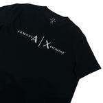 Playera Armani Exchange Negra Hombre
