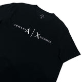 Playera Armani Exchange Negra Hombre
