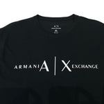 Playera Armani Exchange Negra Hombre