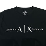 Playera Armani Exchange Negra Hombre