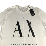 Playera Armani Exchange Blanca Hombre