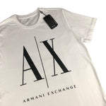 Playera Armani Exchange Blanca Hombre