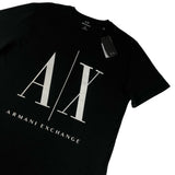 Playera Armani Exchange Negra Hombre