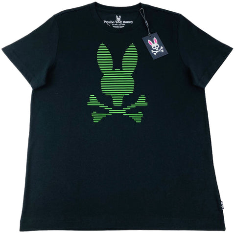 Playera Psycho Bunny Negra Hombre