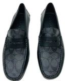 Mocasin Coach Negro Hombre