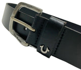 Cinturon True Religion Negro Hombre