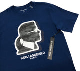 Playera Karl Lagerfeld Paris Azul Hombre