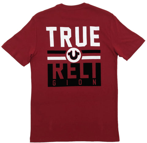 Playera True Religion Roja Hombre