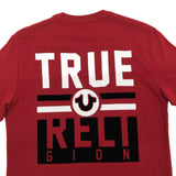 Playera True Religion Roja Hombre