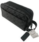 Sobaquera Coach Negra Hombre