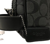 Sobaquera Coach Negra Hombre