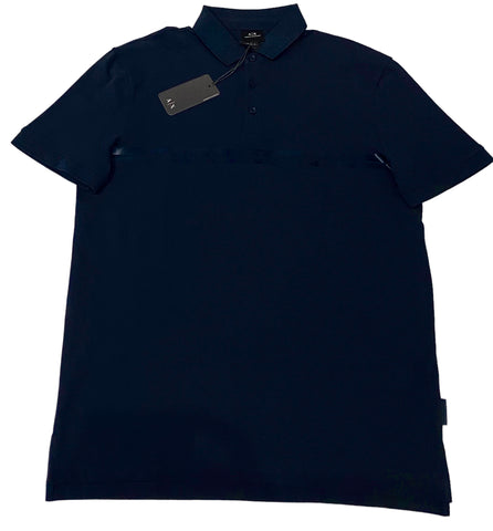 Polo Armani Exchange Azul Hombre