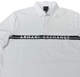 Polo Armani Exchange Blanca Hombre