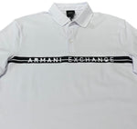 Polo Armani Exchange Blanca Hombre