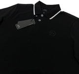 Polo Armani Exchange Negra Hombre