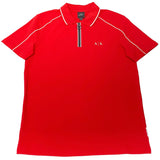 Polo Armani Exchange Roja Hombre