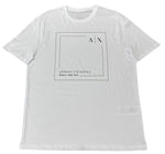 Playera Armani Exchange Blanca Hombre