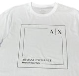 Playera Armani Exchange Blanca Hombre