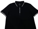 Polo Armani Exchange Negra Hombre