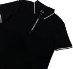 Polo Armani Exchange Negra Hombre