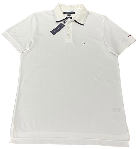 Polo Tommy Hilfiger Blanca Hombre