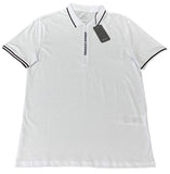 Polo Armani Exchange Blanca Hombre