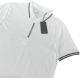 Polo Armani Exchange Blanca Hombre