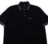 Polo Armani Exchange Negra Hombre