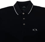 Polo Armani Exchange Negra Hombre