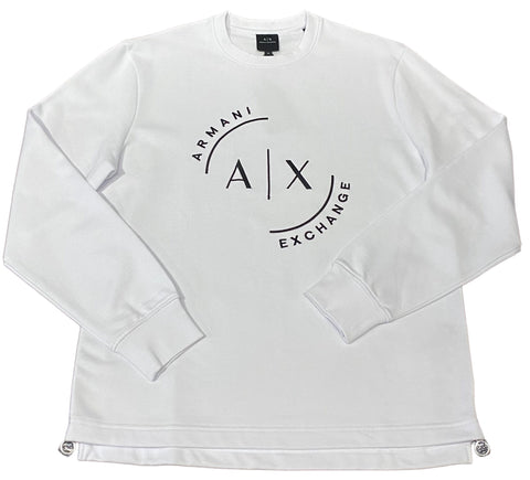 Sudadera Armani Exchange Blanca Hombre