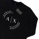 Sudadera Armani Exchange Negra Hombre