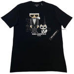 Playera Karl Lagerfeld Paris Negra Hombre