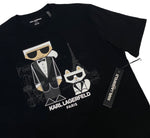 Playera Karl Lagerfeld Paris Negra Hombre