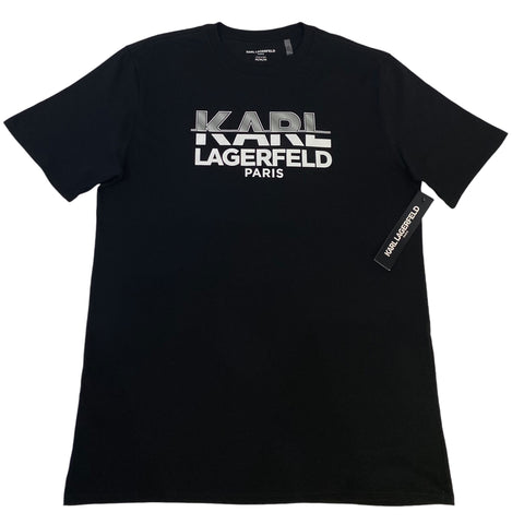 Playera Karl Lagerfeld Paris Negra Hombre