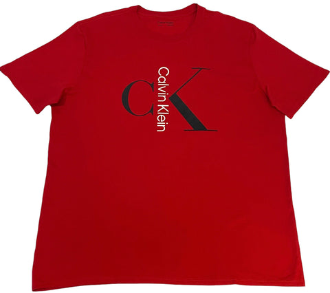 Playera Calvin Klein Roja Hombre