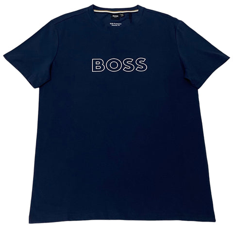 Playera Hugo Boss Azul Hombre