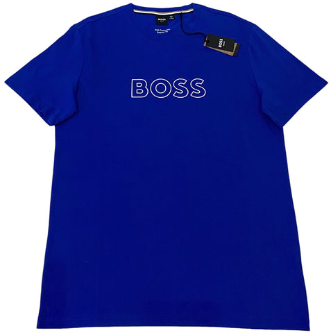 Playera Hugo Boss Azul Hombre