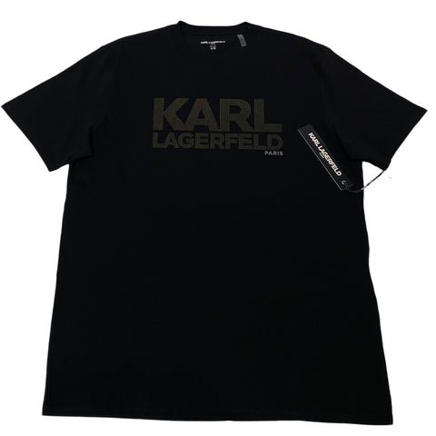 Playera Karl Lagerfeld Paris Negra Hombre