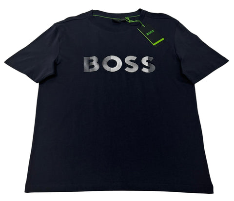 Playera Hugo Boss Azul Hombre