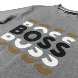 Playera Hugo Boss Gris Hombre