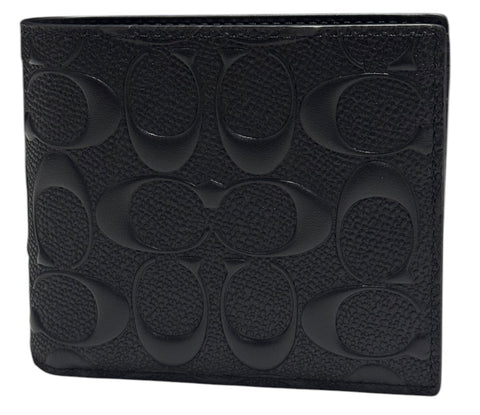 Cartera Coach Negra Hombre