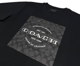 Playera Coach Negra Hombre