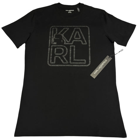 Playera Karl Lagerfeld Paris Negra Hombre