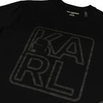 Playera Karl Lagerfeld Paris Negra Hombre