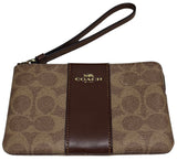 Monedero Coach Beige con Cafe Mujer