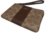 Monedero Coach Beige con Cafe Mujer