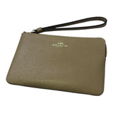 Monedero Coach Beige Mujer